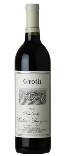 Bottle of Groth Oakville Cabernet Sauvignon 2021, a Cabernet Sauvignon from Oakville, Napa Valley, California, 750ml