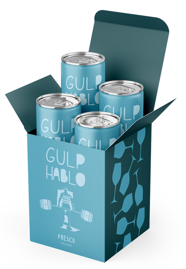 Gulp Hablo Fresco Chilled Red 4-pack 250ml cans