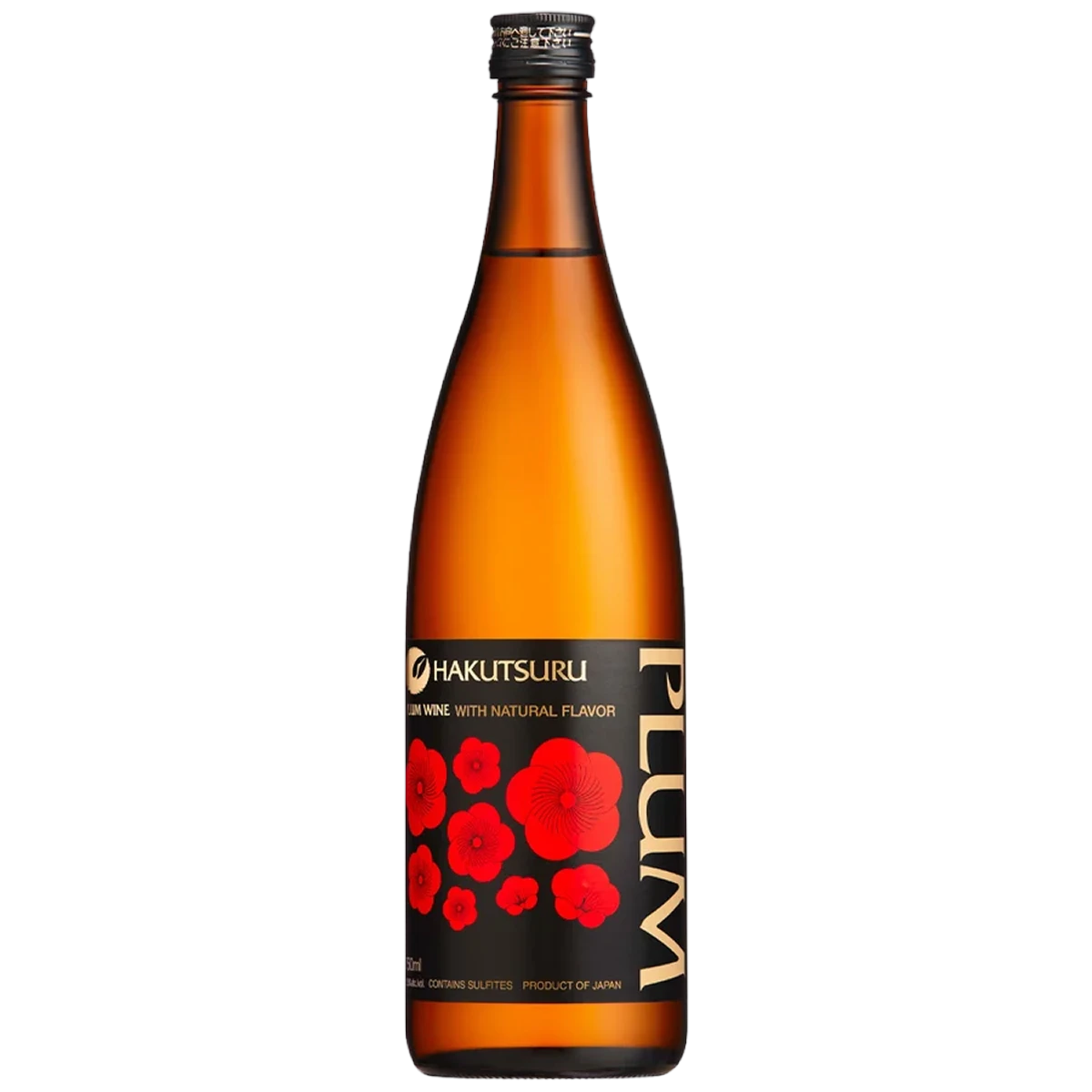 Bottle of Hakutsuru Plum Wine, a plum wine from Hyogo, Japan, 750ml