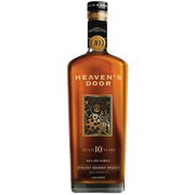 Bottle of Heaven's Door Decade Series Release #01, a 10-year-old straight bourbon from the United States