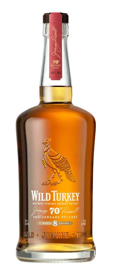 Wild Turkey 8 Year Jimmy Russell&#39;s 70th Anniversary Bourbon