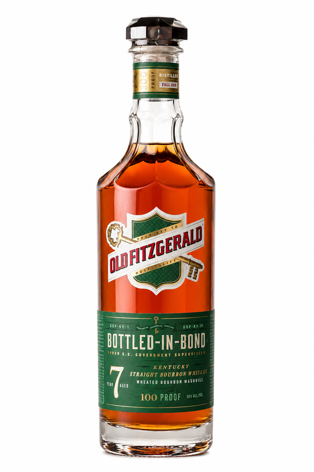 Old Fitzgerald 7 Year Old Bottled in Bond Bourbon 700ml bottle by Heaven Hill.