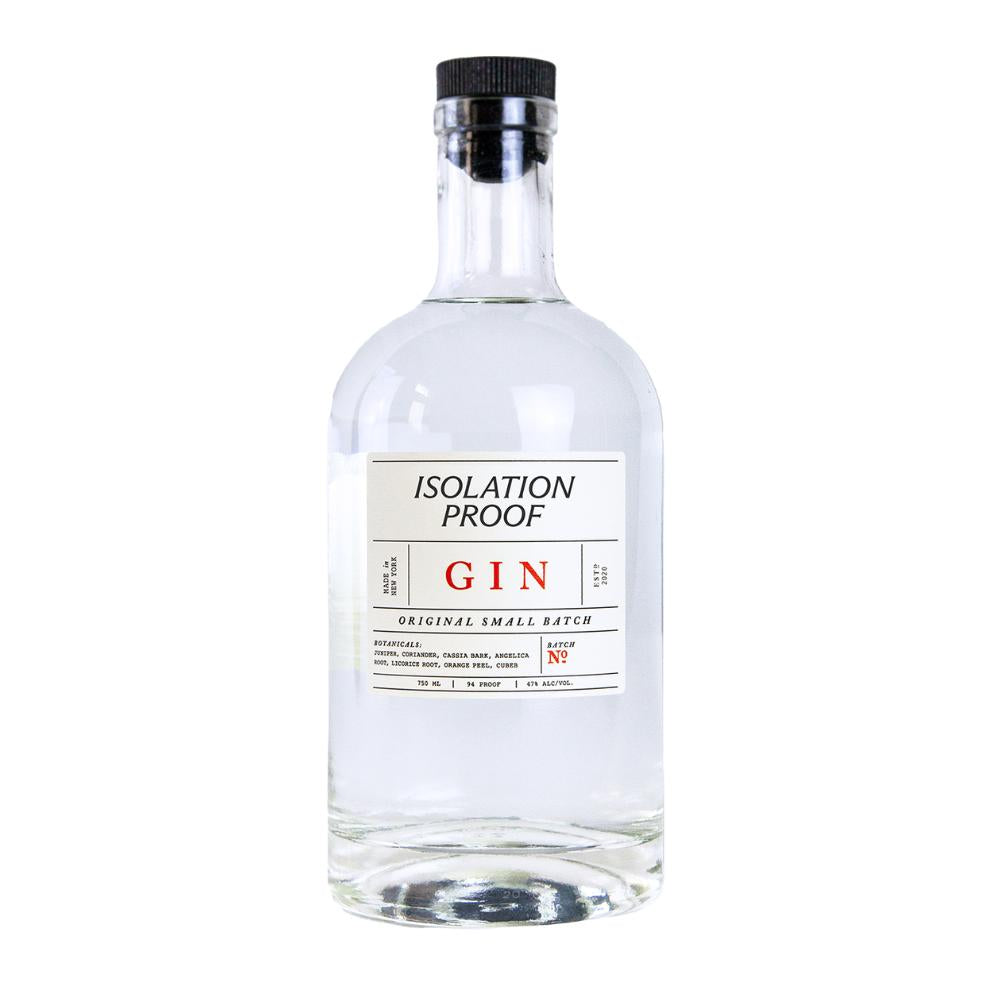 Bottle of Isolation Proof Original Gin, a gin from New York