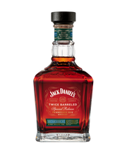 Bottle of Jack Daniel's Twice Barreled Heritage Barrel Rye Whiskey Special Release 2023, a Tennessee rye from the United States
