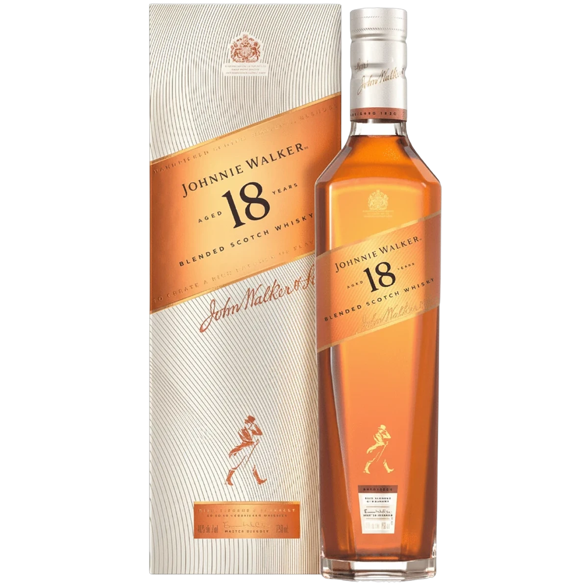 Bottle of Johnnie Walker 18 Year Blended Scotch Whisky from Scotland