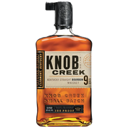Bottle of Knob Creek, a Kentucky straight bourbon whiskey from the United States