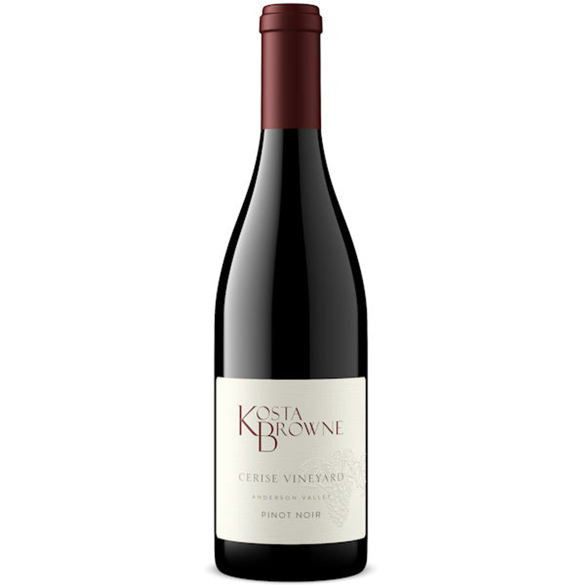 Bottle of Kosta Browne Cerise Vineyard Pinot Noir 2021, a red wine from Anderson Valley, California, 750ml