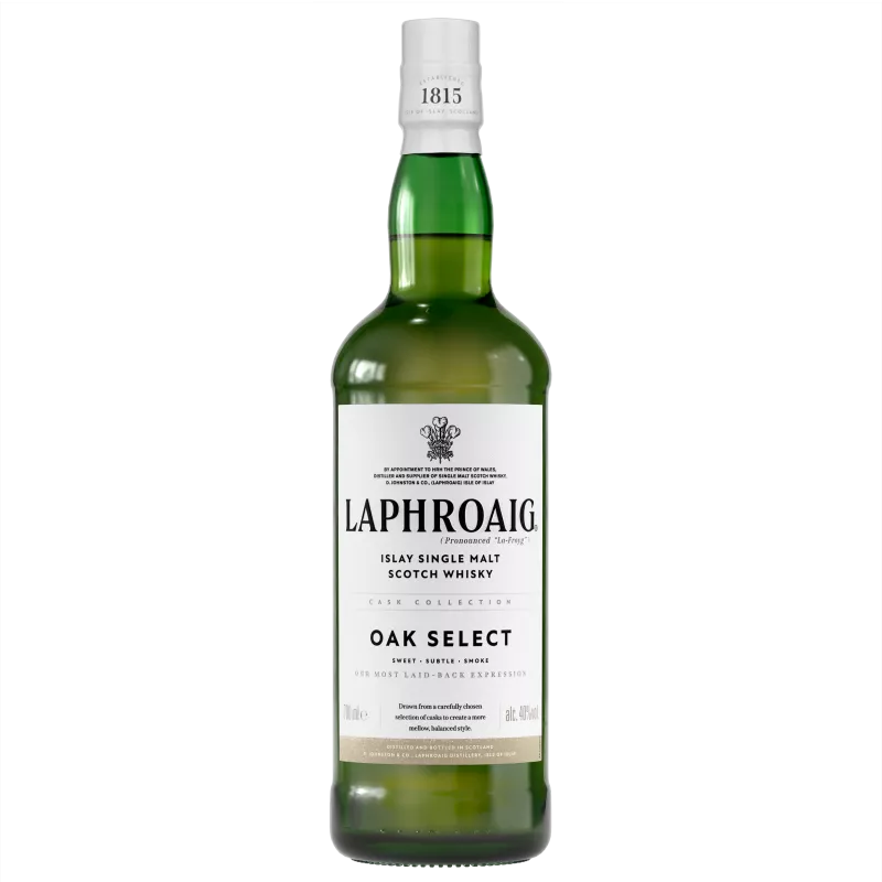 Bottle of Laphroaig Select, an Islay single malt Scotch whisky from Scotland