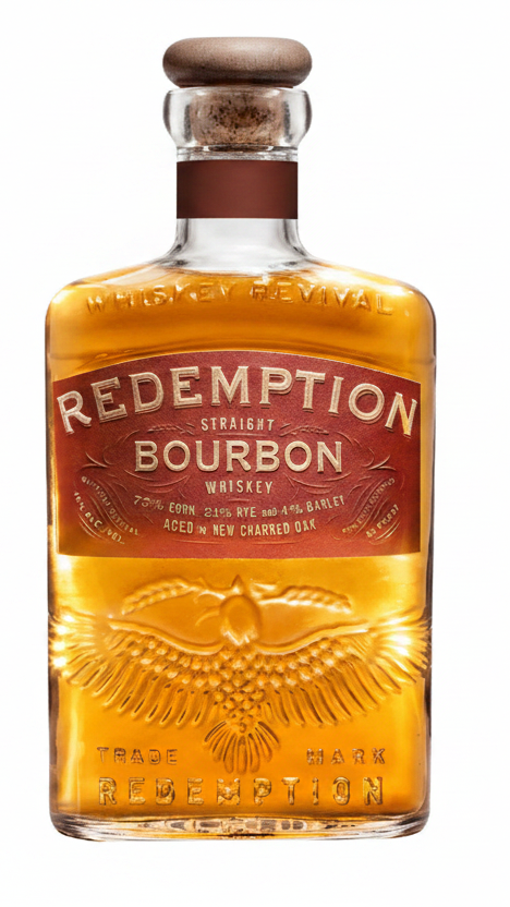 Redemption Straight Bourbon Aged In New Charred Oak Barrels 750ml