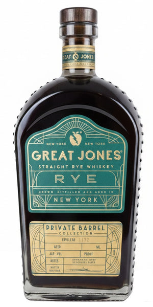 Great Jones Private Barrel 6 Year Rye Straight Bourbon Whiskey