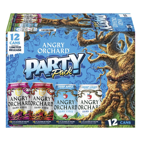 Angry Orchard Hard Cider Party 12 Pack