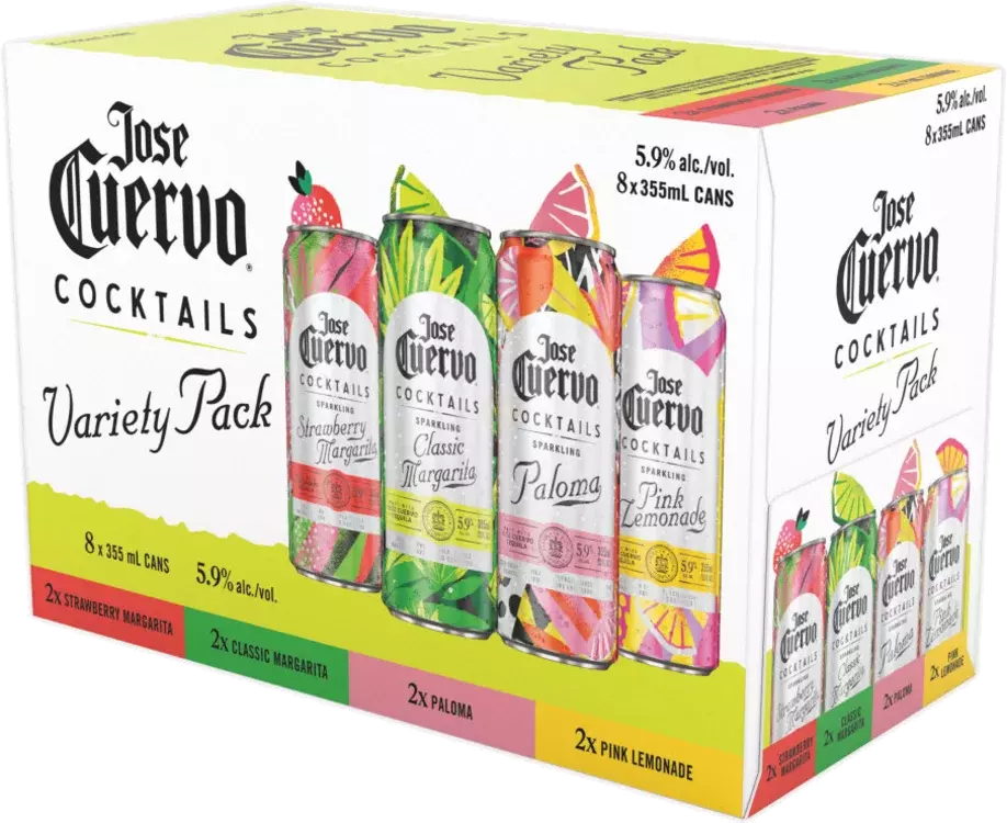 Jose Cuervo Cocktail Variety 8 Pack