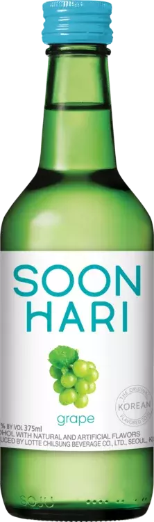 Chum Churum Soonhari Grape Soju 375ml Korean flavored soju
