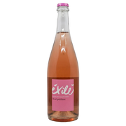 Bottle of Lise & Bertrand Jousset Exilé Rosé Pétillant, a sparkling wine from Loire Valley, France, 750ml