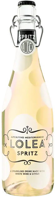 Bottle of Lolea White Spritz, a wine spritz from Spain, 750ml