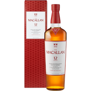 Bottle of The Macallan Sherry Oak, a Speyside single malt Scotch whisky