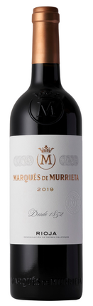 Bottle of Marqués de Murrieta Rioja Reserva 2019, a red wine from Rioja, Spain, 750ml