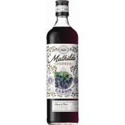 Bottle of Mathilde Cassis Liqueur, a blackcurrant liqueur from France, 750ml