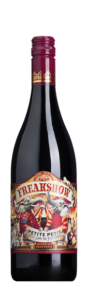 Bottle of Michael David Freakshow Petite Petit, a red wine from Lodi, California, 750ml