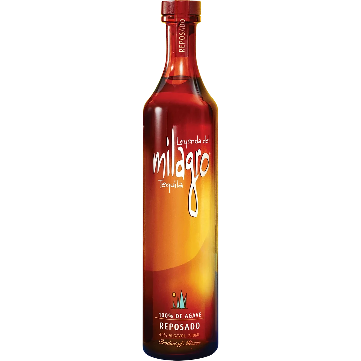Bottle of Milagro Reposado Tequila, a reposado tequila from Jalisco, Mexico, 750ml