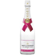 Bottle of Moët & Chandon Ice Impérial Rosé Champagne, a sweet rosé sparkling wine from Champagne, France, 750ml
