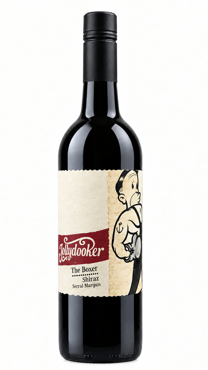 Bottle of Mollydooker The Boxer Shiraz 2023, a Shiraz red wine from South Australia, Australia, 750ml