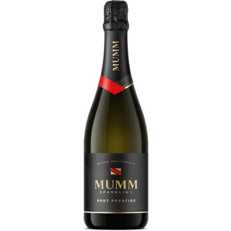 Bottle of Mumm Napa Brut Prestige, a sparkling wine from California, USA, 750ml