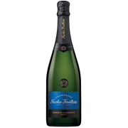 Bottle of Nicolas Feuillatte Réserve Exclusive Brut Champagne, a sparkling wine from Champagne, France, 750ml