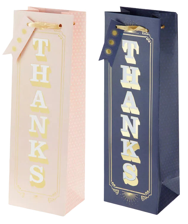 Cakewalk Thanks Single Bottle Wine Bag