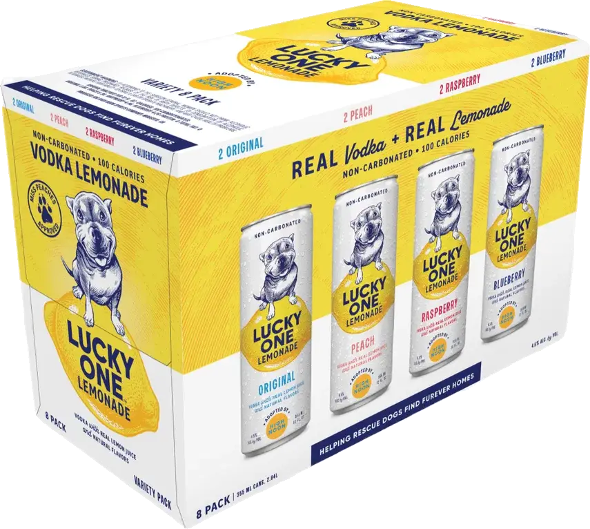 Lucky One Lemonade Variety 8 Pack