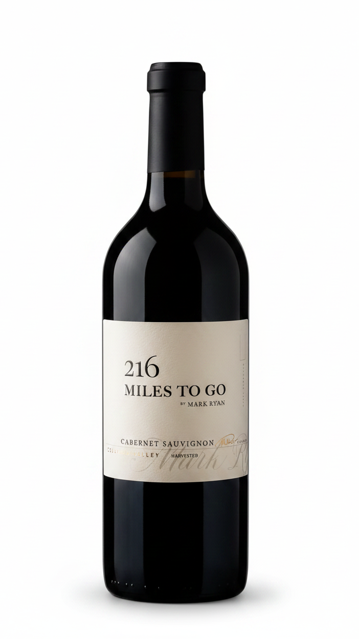 Mark Ryan 216 Miles to Go Cabernet Sauvignon 2023 750ml Columbia Valley Washington red wine