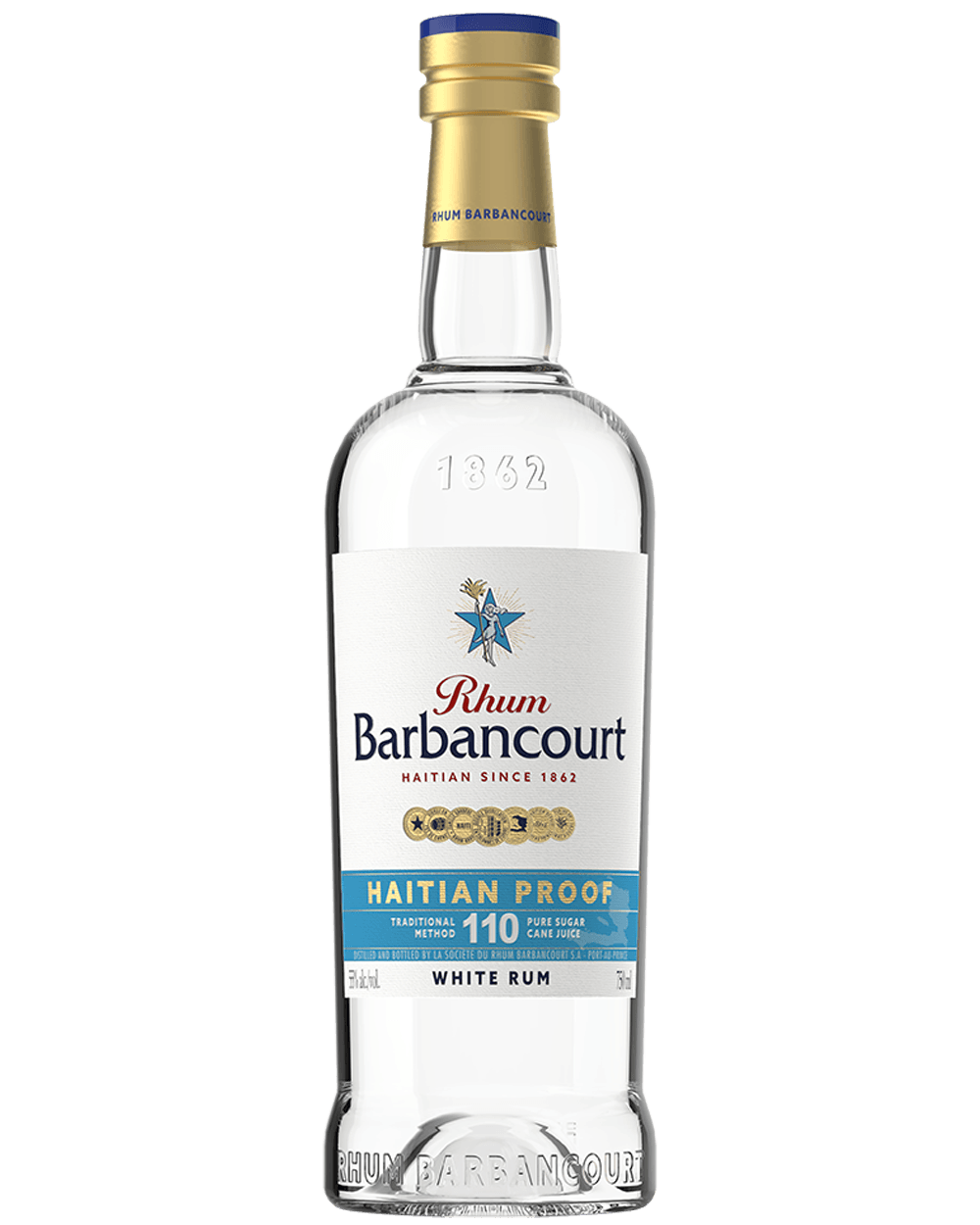 Rhum Barbancourt Haitian Proof White Rum
