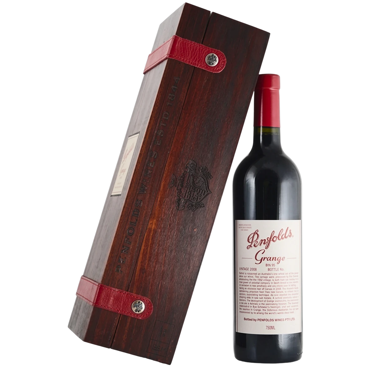Bottle of Penfolds Grange Shiraz 2009, a red wine from South Australia, Australia, 750ml