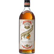 Bottle of Pierre Ferrand Dry Curacao Orange, an orange liqueur from France