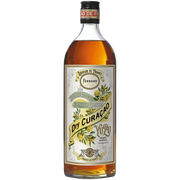 Bottle of Pierre Ferrand Dry Curacao Yuzu Late Harvest, a citrus liqueur from France, 700ml