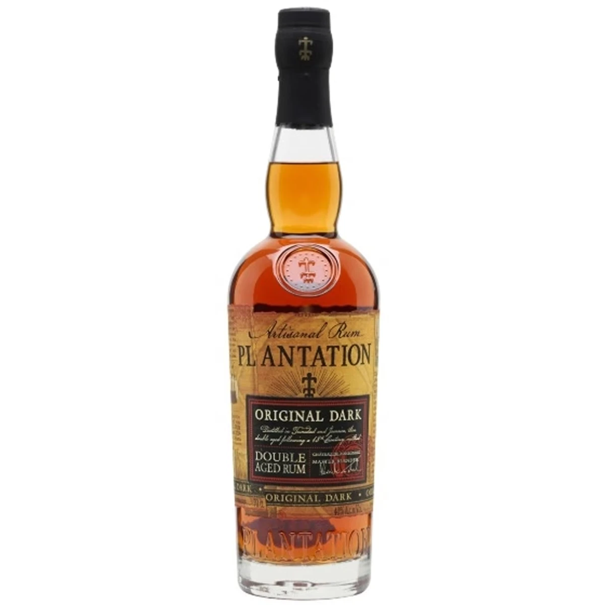 Bottle of Planteray Original Dark Rum, a dark rum from Barbados