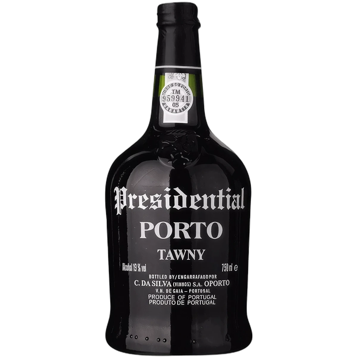 Bottle of Presidential Tawny Port, a fortified wine from the Douro, Portugal, 750ml