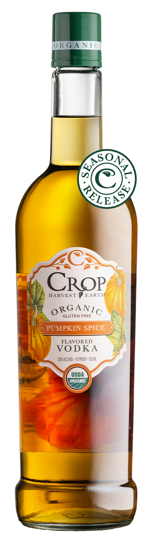 Crop Spiced Pumpkin Vodka 