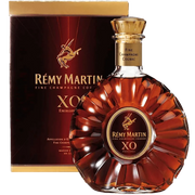 Bottle of Rémy Martin XO, a Fine Champagne cognac from France, 750ml