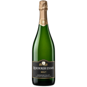 Bottle of Roederer Estate Brut, a sparkling wine from Anderson Valley, California, 750ml