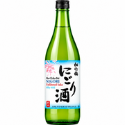 Bottle of Sho Chiku Bai Nigori Sake Unfiltered, a cloudy sake from California, United States, 750ml