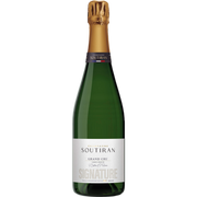 Bottle of Soutiran Signature Grand Cru Brut Champagne, a sparkling wine from Champagne, France, 750ml