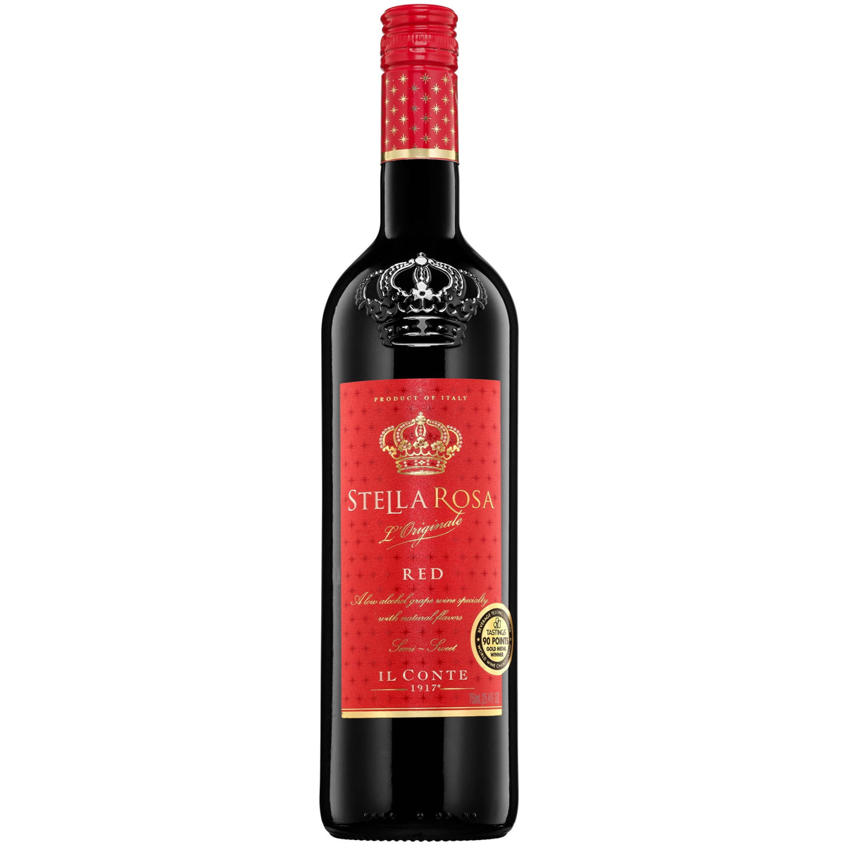 Bottle of Stella Rosa Red, a red wine from Italy, 750ml