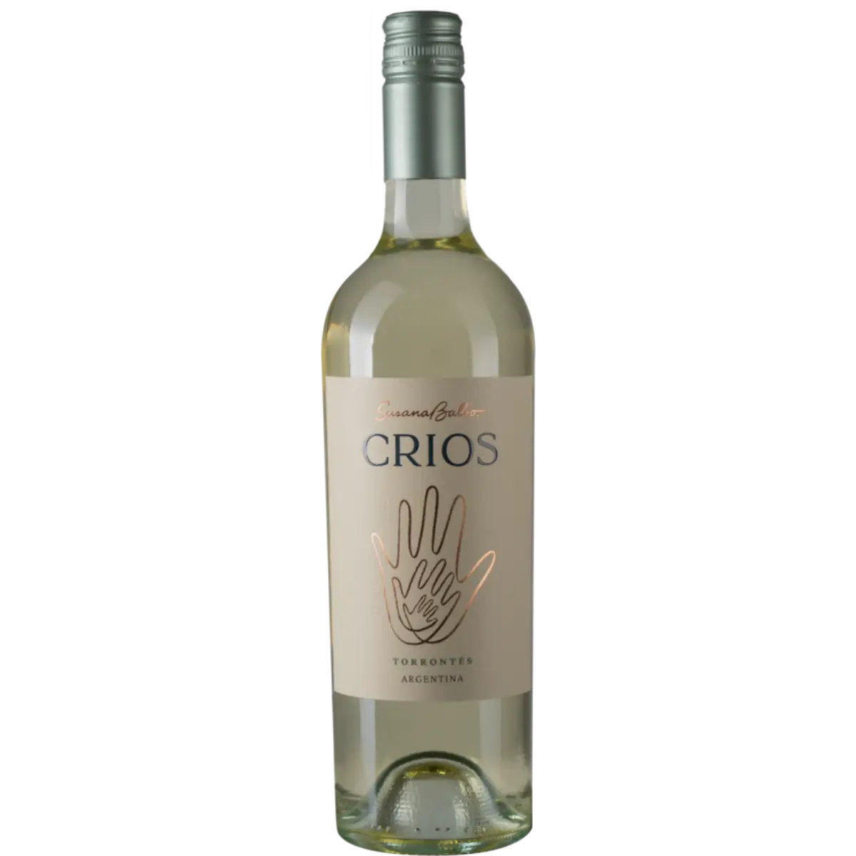 Bottle of Susana Balbo Crios Torrontes, a Torrontés white wine from Mendoza, Argentina, 750ml