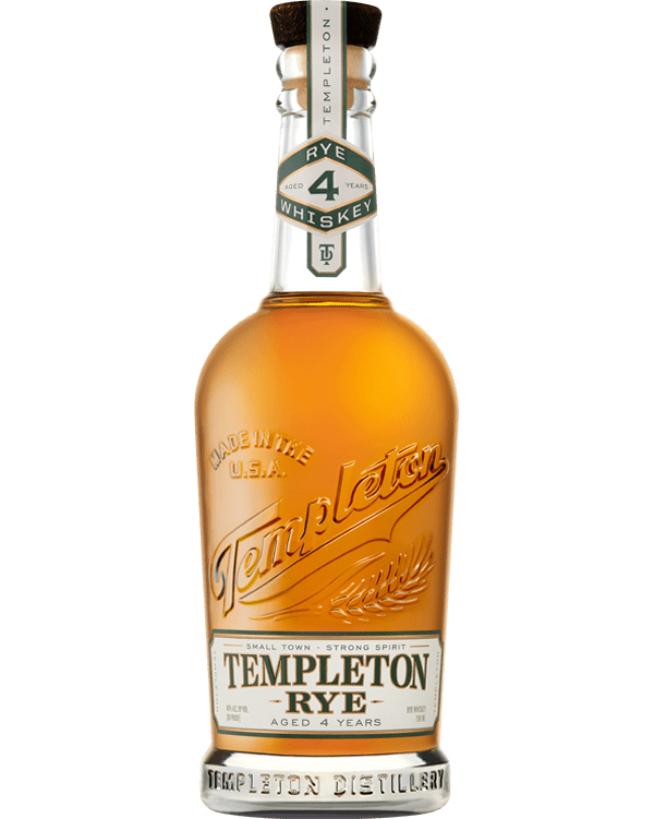 Templeton Small Batch Rye Whiskey 4 Year 750ml