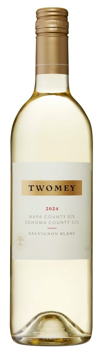 Bottle of Twomey Napa-Sonoma County Sauvignon Blanc 2024, a white wine from California, 750ml