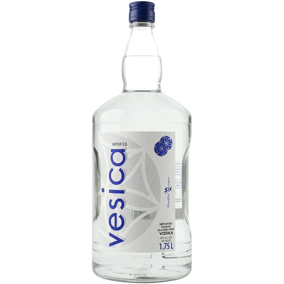 Bottle of Vesica Potato Vodka, a potato vodka from Poland, 1.75L