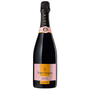 Bottle of Veuve Clicquot Vintage Rosé Brut Champagne 2015, a vintage rosé sparkling wine from Champagne, France, 750ml