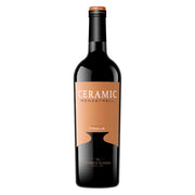 Bottle of Vicente Gandia Ceramic Monastrell 2019, a red wine from Valencia, Spain, 750ml