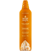 Can of Whipshots Caramel Vodka Infused Whipped Cream from the United States, 200ml